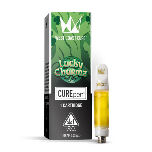 Lucky Charmz premium THC cartridge
