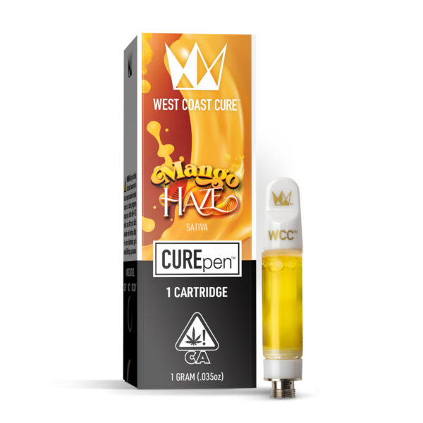 Mango Haze premium THC cartridge