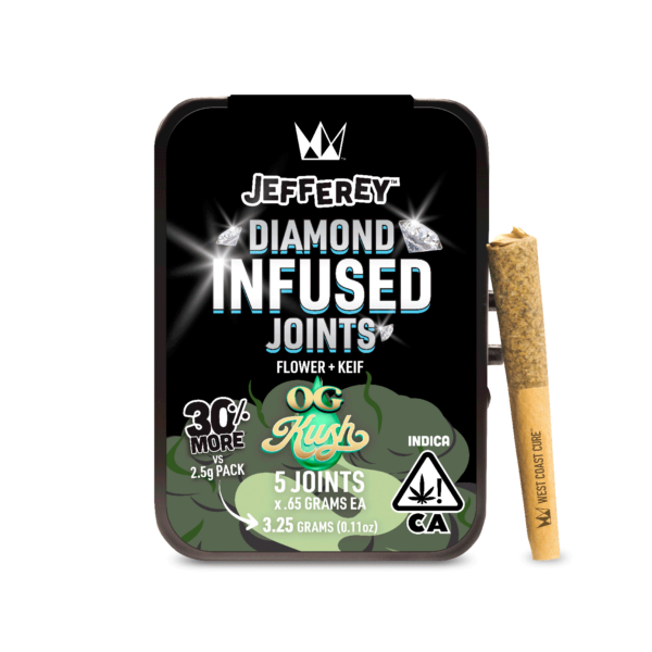 OG Kush - Jefferey Infused Joint .65g 5 Pack