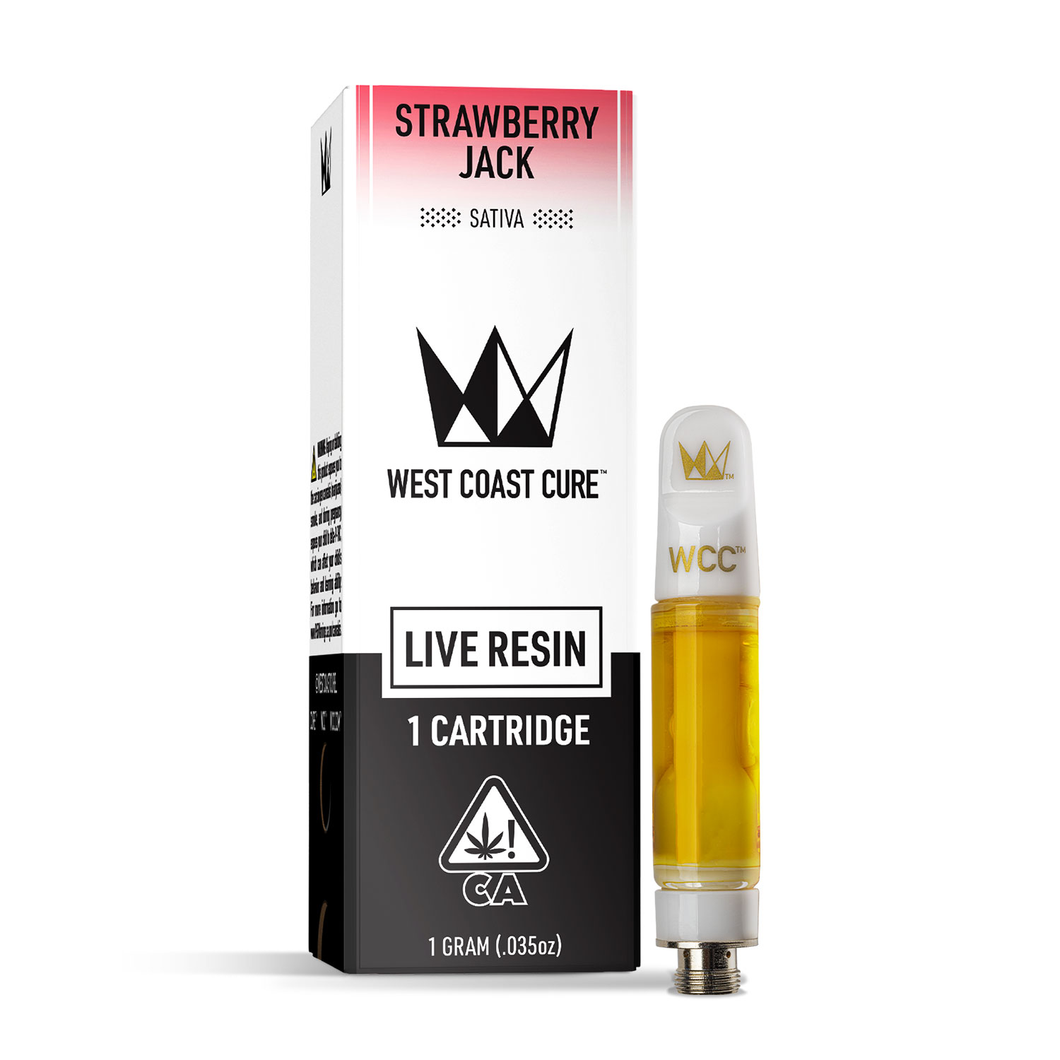 Strawberry Jack Live Resin Cartridge
