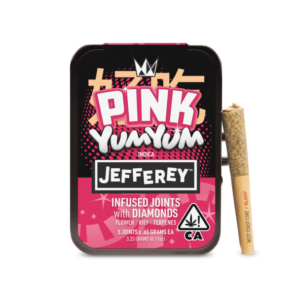 Pink Yum Yum - Jefferey Infused Joint .65g 5 Pack