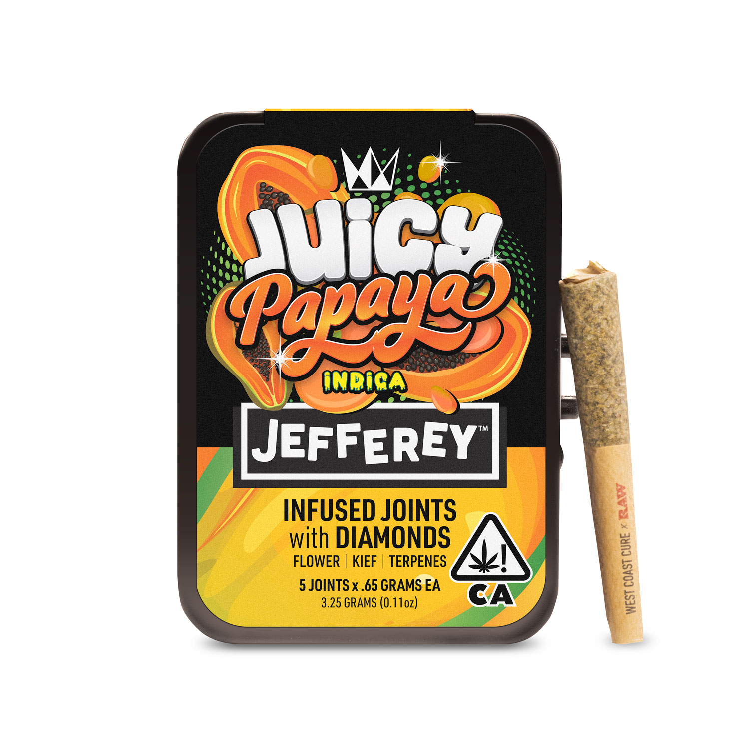 Juicy Papaya Jefferey 5-pack