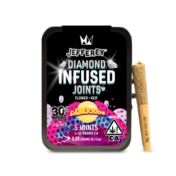 Dabilicious - Jefferey Infused Joint .65g 5 Pack