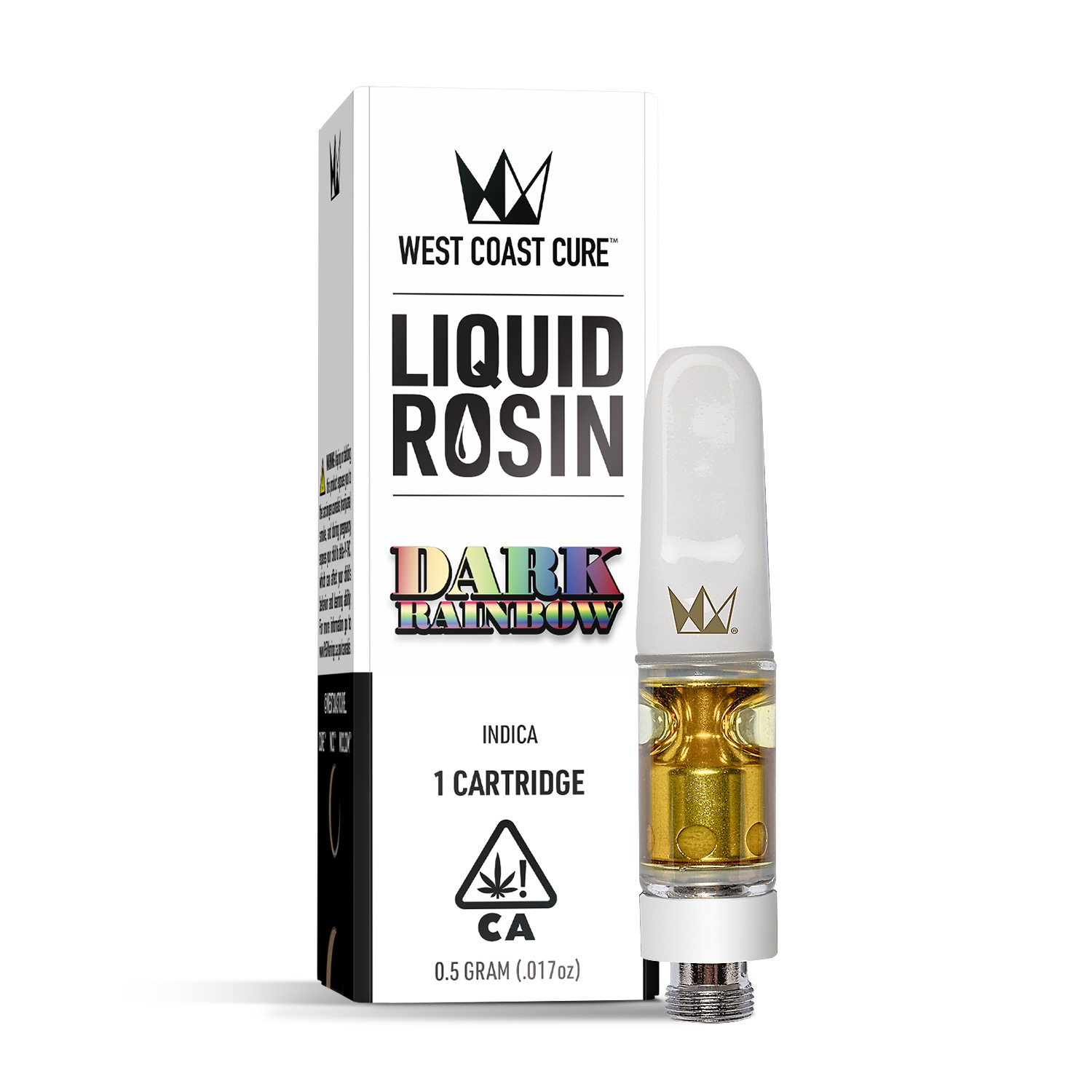 Dark Rainbow. Our 0.5g Liquid Rosin Tiered Cartridge