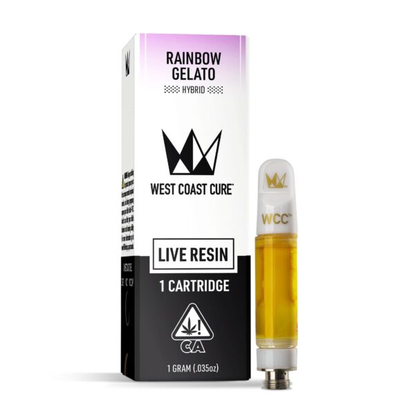 Rainbow Gelato 1g Live Resin Cart