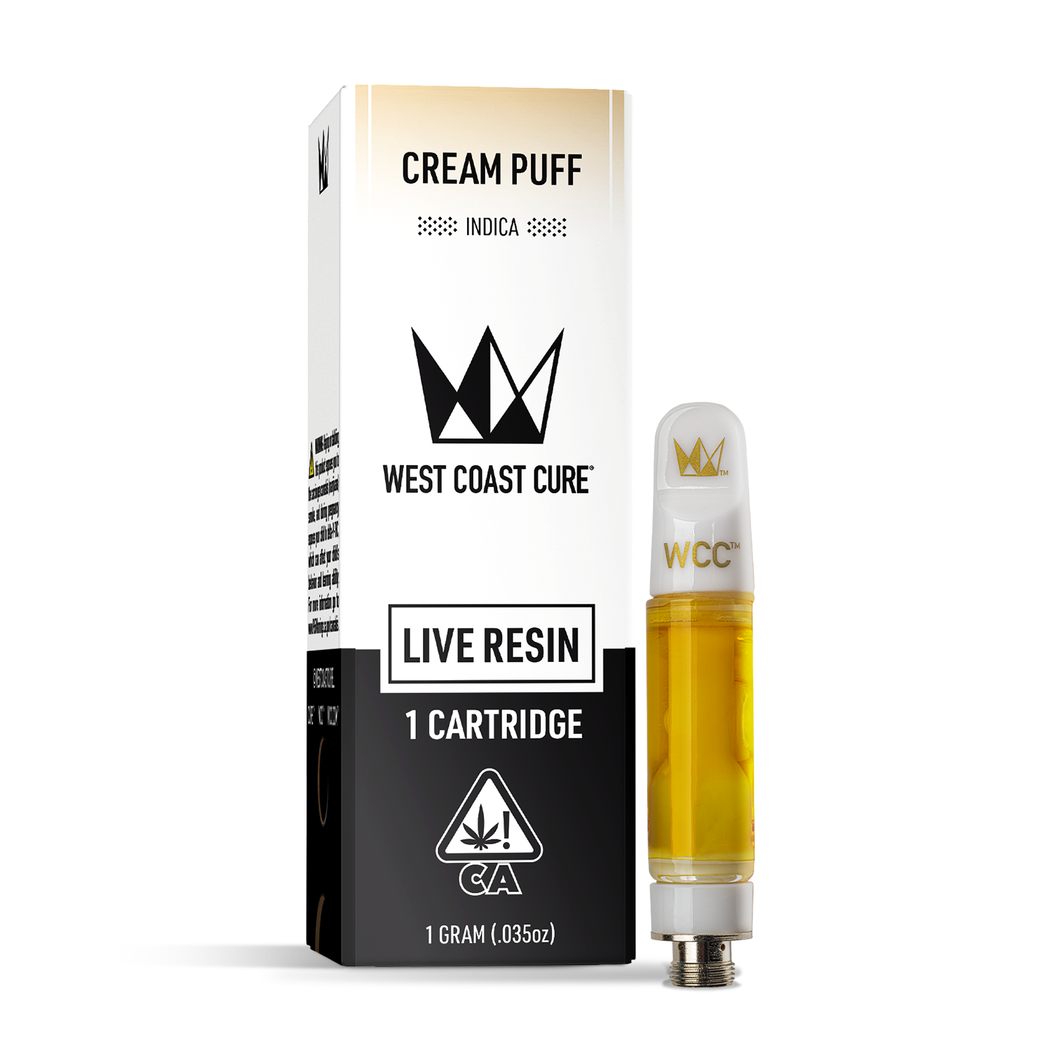 Cream Puff 1g Live Resin Cart