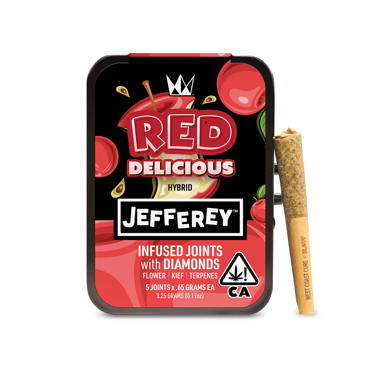 Red Delicious Jefferey Minis 5 Pack