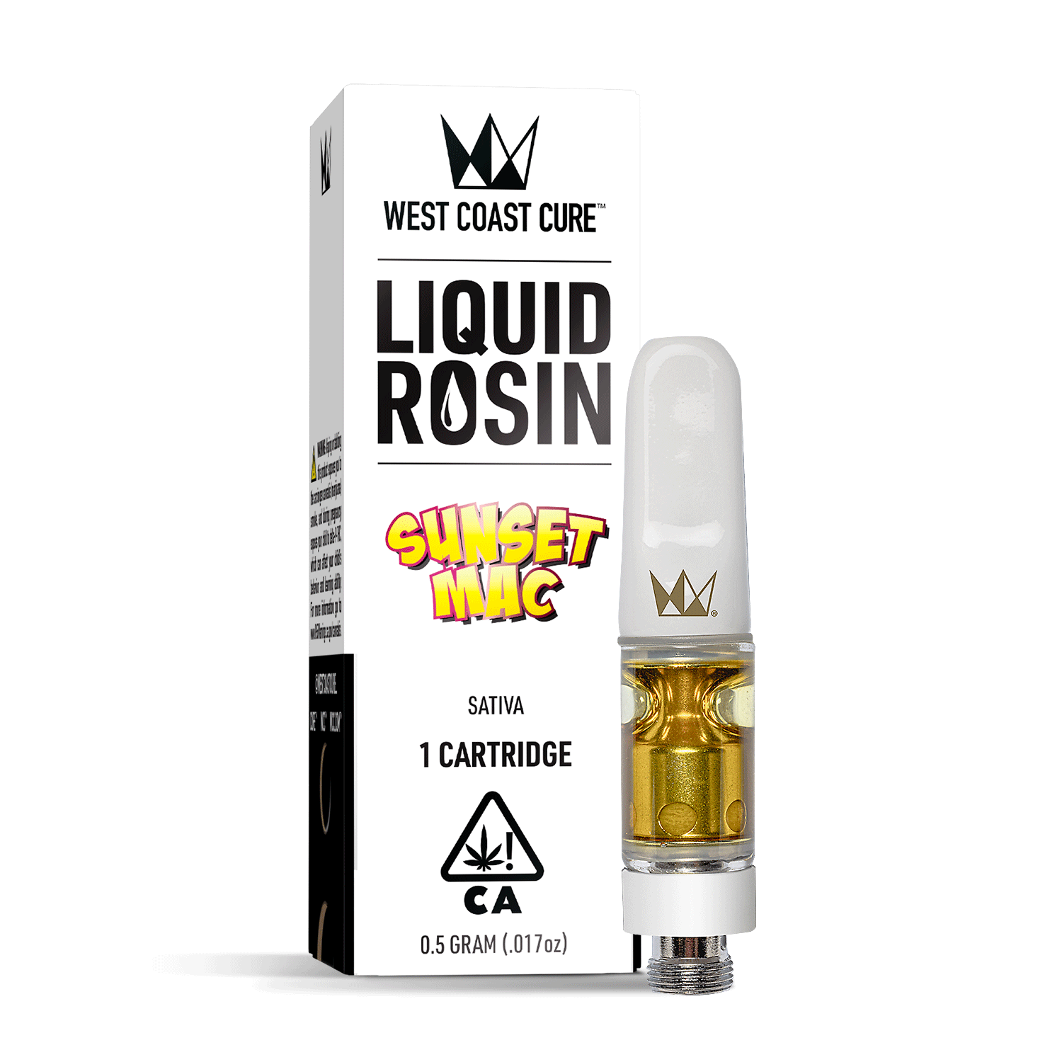 Sunset Mac 0.5g Liquid Rosin Tiered Cart