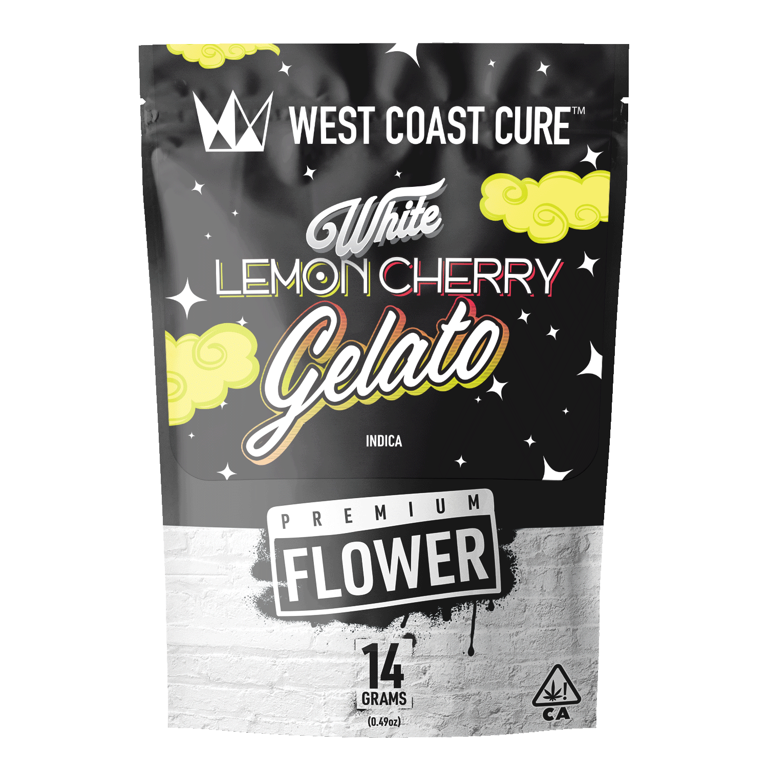 White Lemon Cherry Gelato Premium Flower