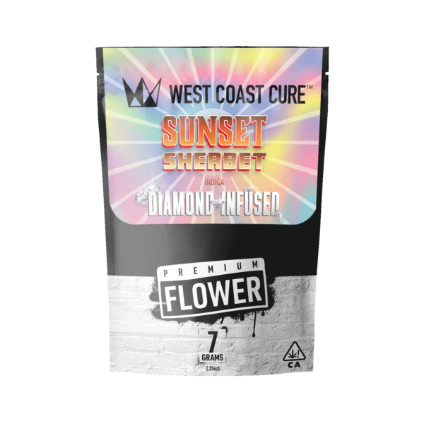 Sunset Sherbet Diamond Infused Premium Flower