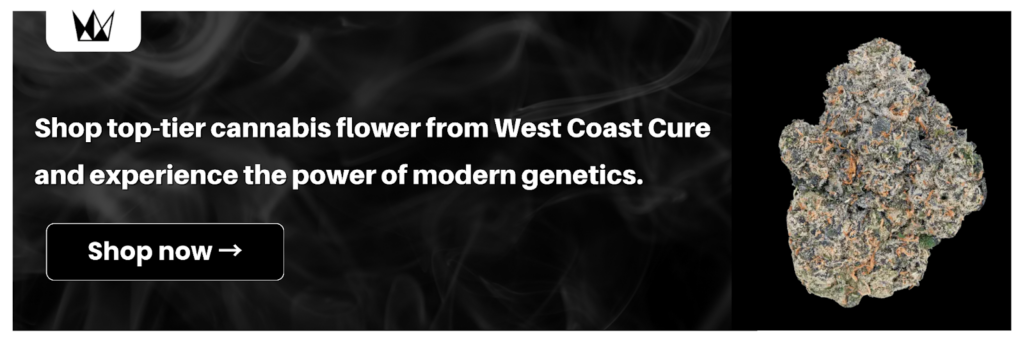 Order top-tier cannabis flower from West Coast Cure